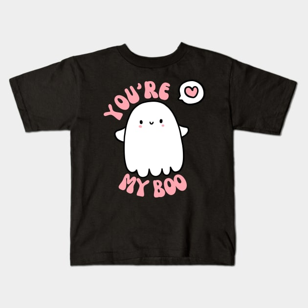 You’re My Boo Kids T-Shirt by groovyfolk